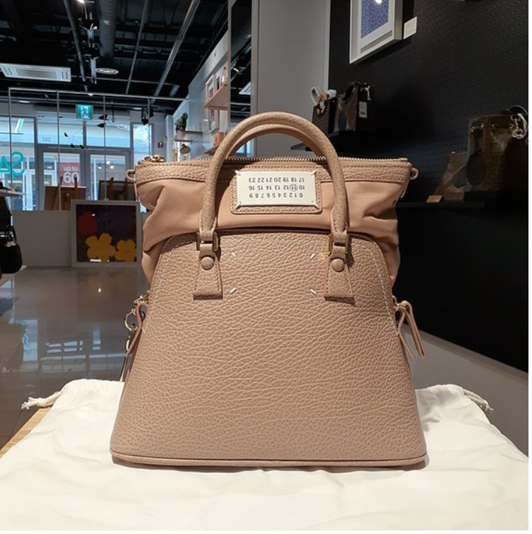 奥莱MAISON MARGIELA 5AC手提袋(S56WG0082P0396 T809JPY带授权招加盟代理