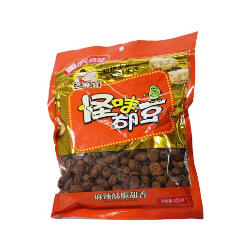 【亚欧超市】芝麻官怪味胡豆420g 商品图0