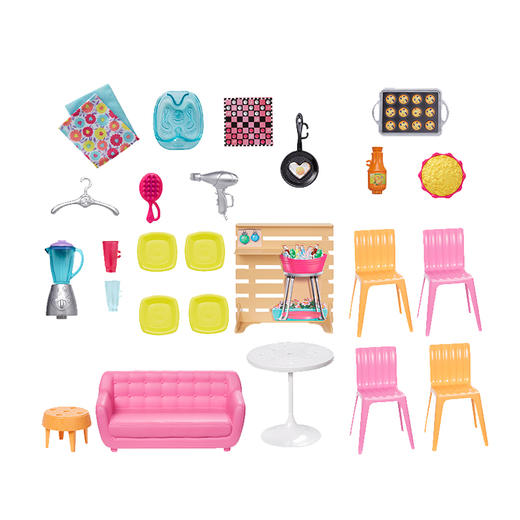 美太芭比娃娃FXG57   之新马里布市政屋 商品图2