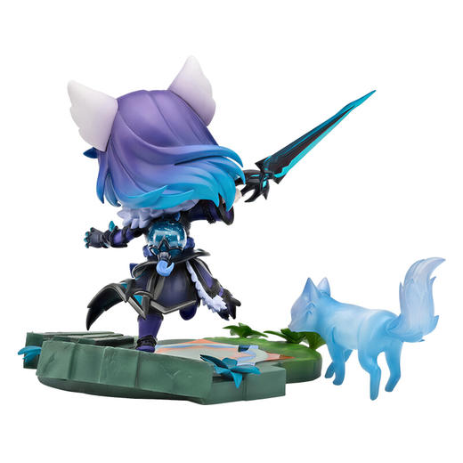 王者荣耀 千年之狐李白q版手办 腾讯动漫官方