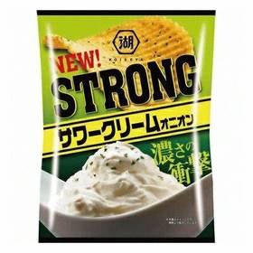 日本进口零食 湖牌 厚切薯片乳酪味 62g（168282）