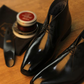 高级内缝工艺绅士特工型楚卡(Chukka)靴