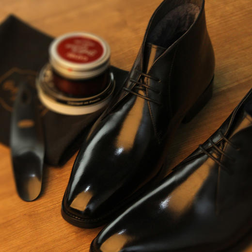 高级内缝工艺绅士特工型楚卡(Chukka)靴 商品图0
