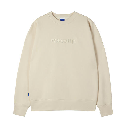 WASSUP基础刺绣圆领卫衣 商品图2