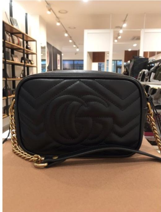 奥莱 Gucci Matlase迷你包黑色448065 DTD1T 1000JPY带授权招加盟代理 商品图2