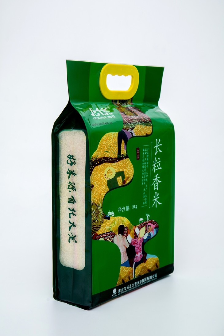 北大荒长粒香米稻田系六面5kg袋