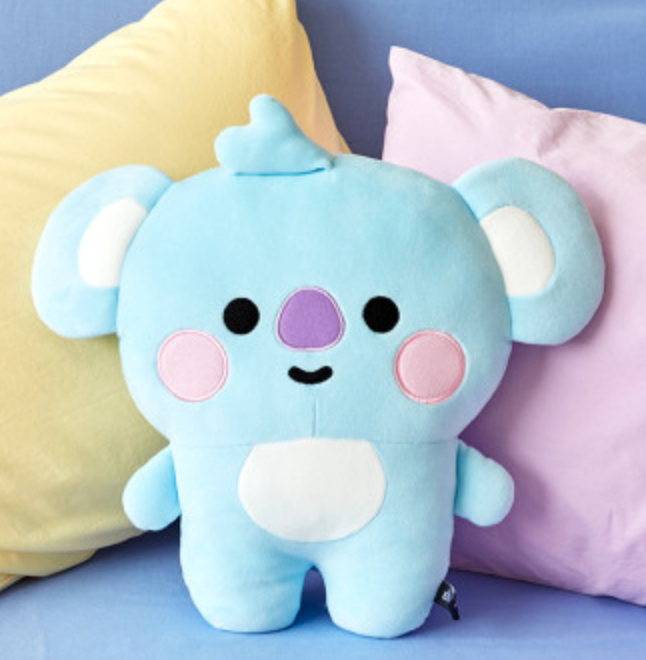 韩国 可爱Line Friends BT21 KOYA BABY拥抱我靠垫JPY带授权招加盟代理