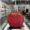 奥莱Gucci GG Marmont迷你圆形单肩包（红色）550 154 0OLET 6438JPY带授权招加盟代理 商品缩略图0