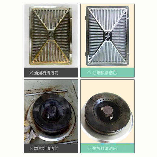 【油污“终结者”】轻松瓦解重油污 一喷就掉 一擦就净 气味清新 不伤材质 高密泡沫 免水洗密泡油污净 商品图1