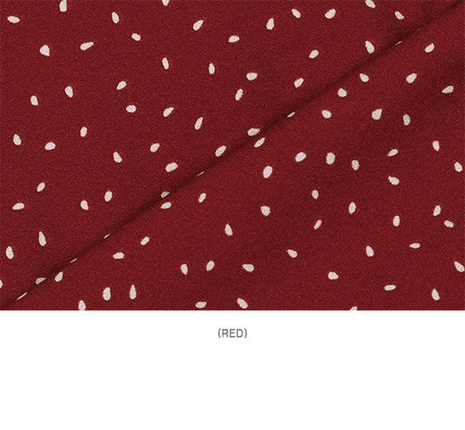 韩版MIXXO红波点迷你连衣裙雪纺甜美春季短裙JPY带授权招加盟代理 商品图1