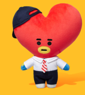 韩国 Line Friends可爱 公仔 BT21 TATA校园娃娃JPY带授权招加盟代理