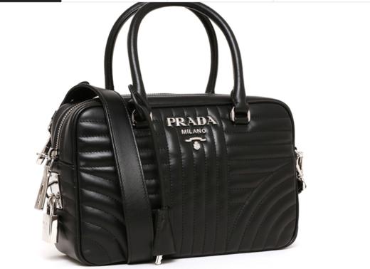 奥莱[PRADA]图手提袋和斜背包1BB113 NERO SOFT CALF IMPUNJPY带授权招加盟代理 商品图2