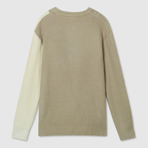 SPAO Eland （混色电缆毛衣_SPKWA4TM12）长袖 流行 套头 加厚JPY带授权招加盟代理 商品图1