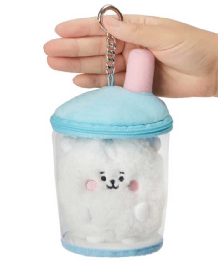 韩国 Line Friends可爱 公仔 BT21 RJ BABY小册子泡泡茶袋小饰物JPY带授权招加盟代理