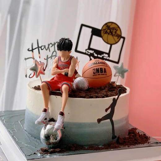 【流川枫】- 篮球蛋糕 - 生日蛋糕 商品图1