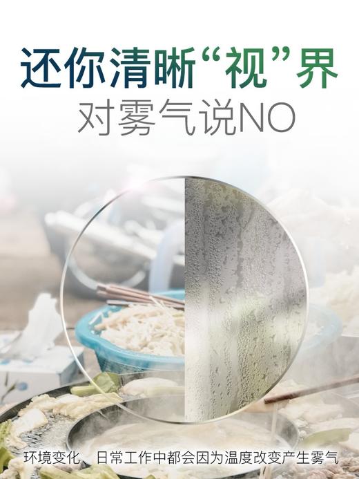 【防雾镜套餐】艾伦1.56非球面防雾镜片，含300元以内镜框一副 商品图3