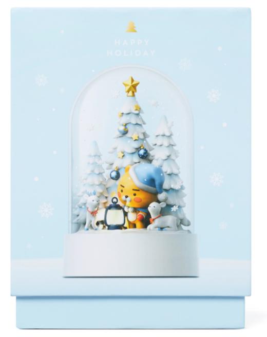 韩国Kakao Friends可爱家居饰品装饰品 卡通水晶白色闪电雪球亮灯JPY带授权招加盟代理 商品图4