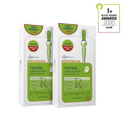美迪惠尔Mediheal茶树祛痘面膜REX 4片起Olive YoungJPY带授权招加盟代理 商品图3