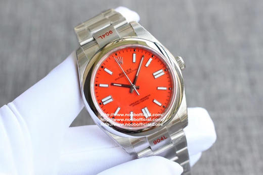 EW劳li士2020新款蚝式恒动型41系列m124300-0007，厚度12.mm，表径41mm，3230机芯，密底，男士腕表，自动机械机芯，精钢表带 商品图9