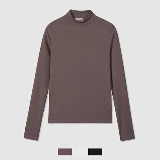 SPAO Eland 半高领T恤_SPLWB11G92 冬季 | 通勤 | 韩风 | 加厚JPY带授权招加盟代理 商品图3