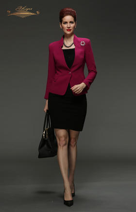 【特惠】YIQU |“恋恋情深”西装上衣（玫红）P