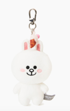 韩国 Line Friends可爱 公仔 康妮基本站立的魅力娃娃JPY带授权招加盟代理