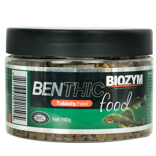 百因美异型底栖鱼饲料水族观赏鱼清道夫鼠鱼招财猫下沉沉底形鱼食190g 商品图3