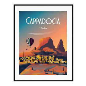 NS家居 ns furniture授权原版装饰画艺术画艺术旅行系列卡帕多西亚NSPT-G145-AF007-A