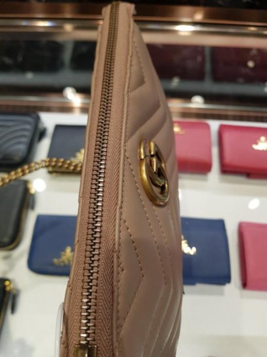 奥莱Gucci Marmont Matlasse迷你链条包443447 DRW1T 5729JPY带授权招加盟代理 商品图4