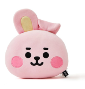 韩国 可爱Line Friends BT21 COOKY婴儿平脸垫JPY带授权招加盟代理