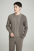SPAO Eland （混色电缆毛衣_SPKWA4TM12）长袖 流行 套头 加厚JPY带授权招加盟代理 商品缩略图4