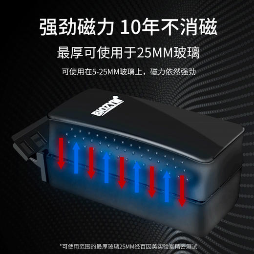 百因美鱼缸刷子磁力刷清洗清洁神器强磁玻璃擦养鱼工具刮藻刀除藻无死角 商品图4