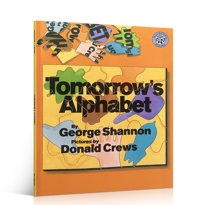 【送音频】【廖彩杏书单】Tomorrow's Alphabet  明天的字母   学习字母单词  激发联想力