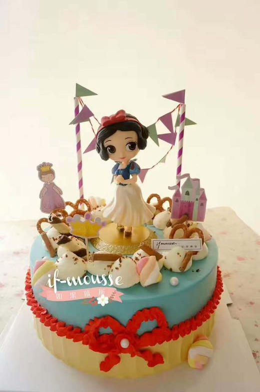 「女孩」蓝黄配色 白雪公主 商品图0