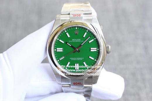 EW劳li士2020新款蚝式恒动型41系列m124300-0005，厚度12.mm，表径41mm，3230机芯，密底，男士腕表，自动机械机芯，精钢表带 商品图5