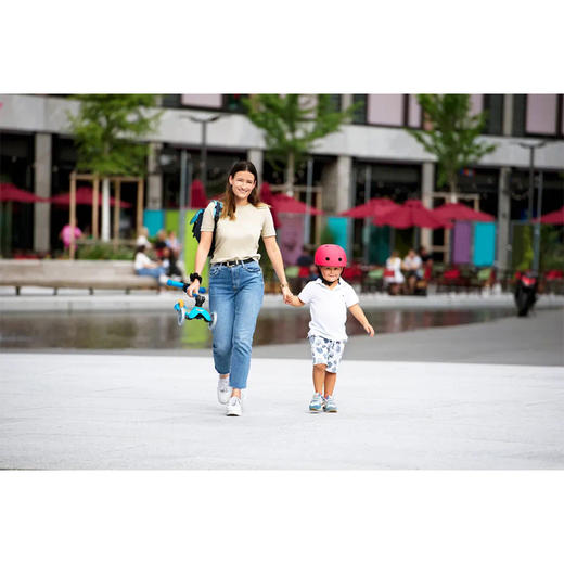 瑞士Micro迈古｜Mini 折叠(车轮)LED灯豪华版滑板车 2-5岁 商品图7