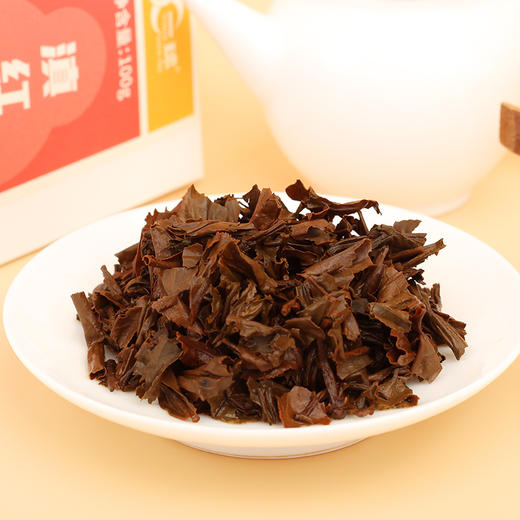 一球2020年随心系列云南滇红红茶高香耐泡盒装100g 商品图5