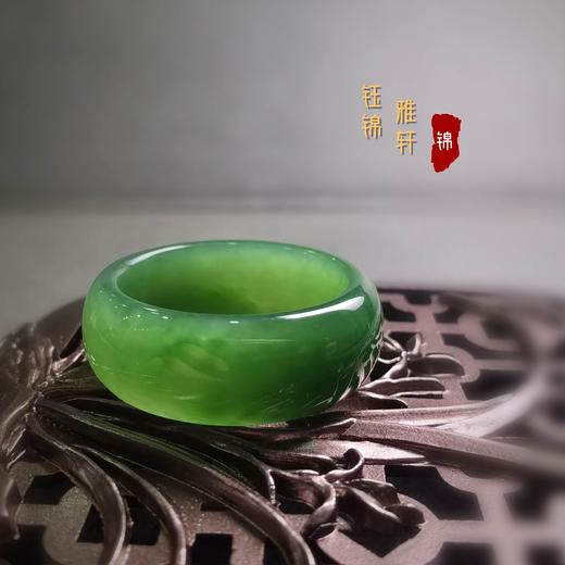 和田玉 碧玉戒指 商品图2