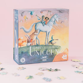 西班牙 Londji我的独角兽（拼图片带金片）