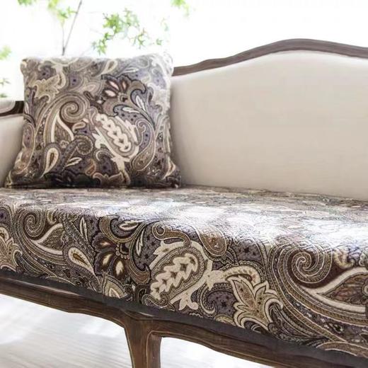 美式复古沙发巾四季通用全棉通用布艺沙发巾 商品图2