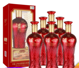 【推荐】泸州老窖股份 泸州酒典藏 52度 500ml*6瓶