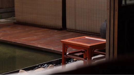 红桥红  家具严选  缅甸花梨（大果紫檀）  【38 瓜棱腿 方凳】 商品图6