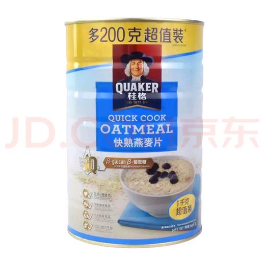 1kg桂格快熟燕麦片 商品图0