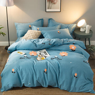 MY-WTS加厚保暖纯棉磨毛四件套 商品图2