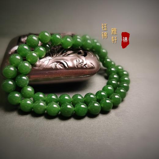 和田玉 碧玉珠串 商品图4