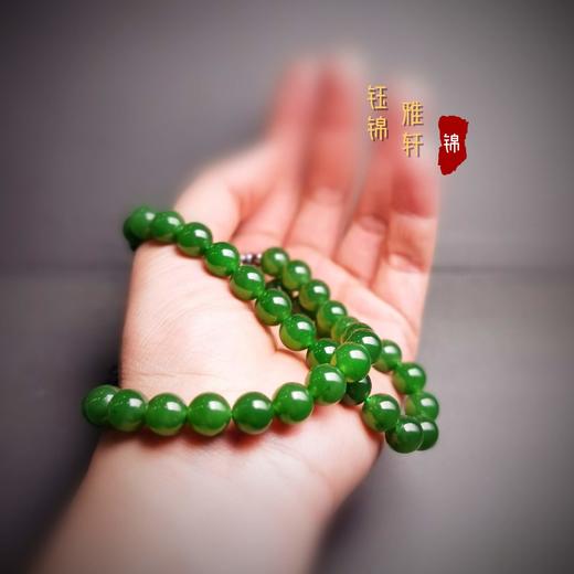 和田玉 碧玉珠串 商品图3