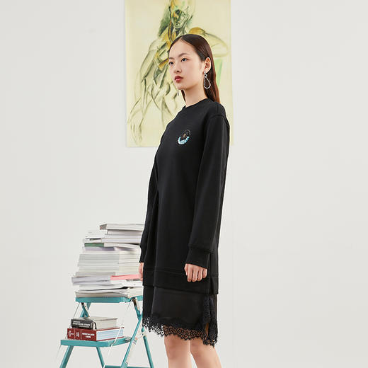 NEELLY冬季新品连衣裙N102012AY195 商品图2