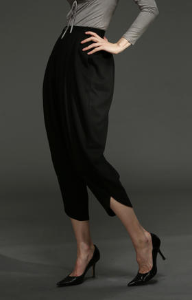 YIQU |“都市风情”裤（黑色）