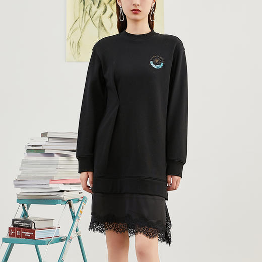 NEELLY冬季新品连衣裙N102012AY195 商品图1