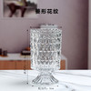 北欧简约浮雕高脚玻璃花瓶--筷子筒 商品缩略图4
